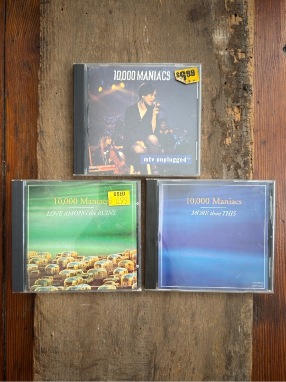 10,000 Maniacs CD lot of 3 albums 90s Mary Ramsey Natalie Merchant